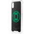 DC Comics Green Lantern Logo Black Background iPhone XS Clear Case