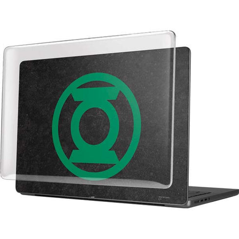 DC Comics Green Lantern Logo Black Background MacBook Pro 14in (2021-24) Case plus Skin