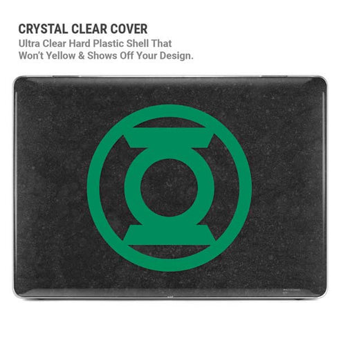 DC Comics Green Lantern Logo Black Background MacBook Pro 14in (2021-24) Case plus Skin