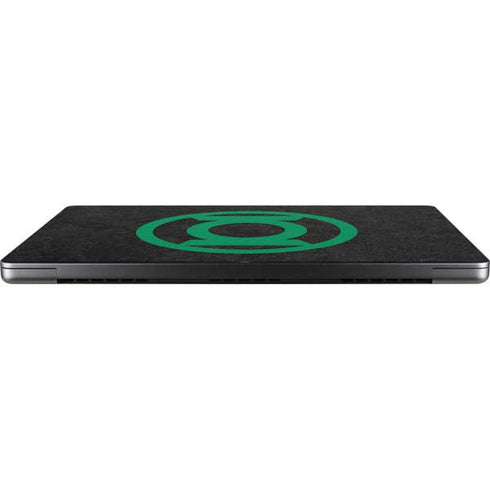 DC Comics Green Lantern Logo Black Background Apple MacBook Pro 14-inch Skin