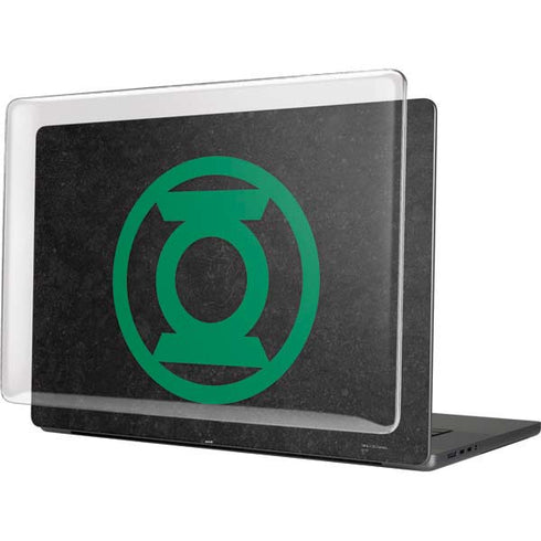 DC Comics Green Lantern Logo Black Background MacBook Cases