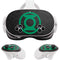 DC Comics Green Lantern Logo Black Background Meta Quest 3S Skin