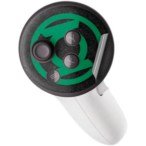 DC Comics Green Lantern Logo Black Background Meta Quest 3S Skin