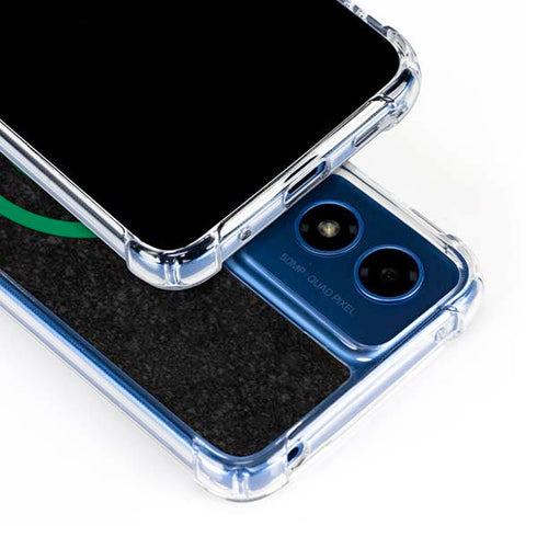 DC Comics Green Lantern Logo Black Background Moto G 5G (2024) Clear Case