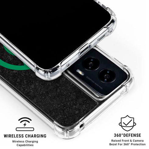 DC Comics Green Lantern Logo Black Background Moto G Power 5G (2024) Clear Case
