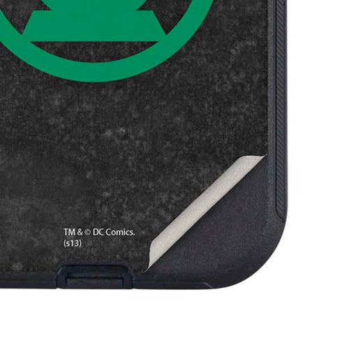 DC Comics Green Lantern Logo Black Background Otterbox Defender iPhone Skin