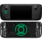 DC Comics Green Lantern Logo Black Background Steam Deck Handheld Gaming Computer Skin