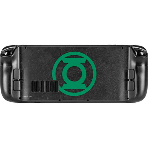 DC Comics Green Lantern Logo Black Background Steam Deck Handheld Gaming Computer Skin