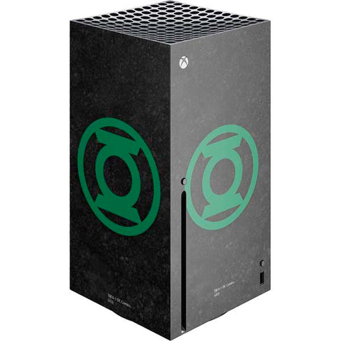 DC Comics Green Lantern Logo Black Background Xbox Series X Skins