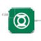 DC Comics Green Lantern Original Logo 85W Power Adapter (15 and 17 inch MacBook Pro Charger) Skin