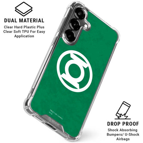 DC Comics Green Lantern Original Logo Galaxy S26 Plus Clear Case