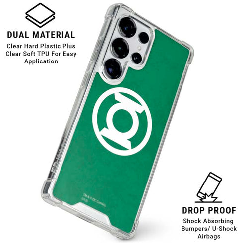 DC Comics Green Lantern Original Logo Galaxy S26 Ultra Clear Case