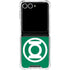 DC Comics Green Lantern Original Logo Galaxy Z Flip7 Clear Case