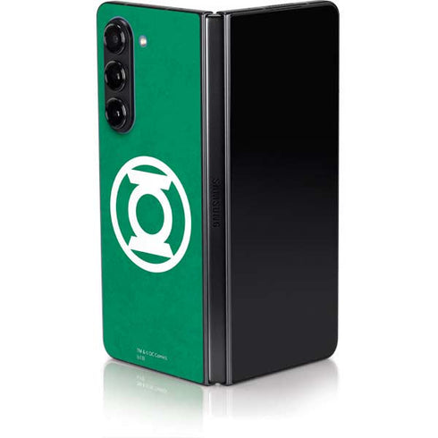 DC Comics Green Lantern Original Logo Galaxy Z Fold5 5G Skin