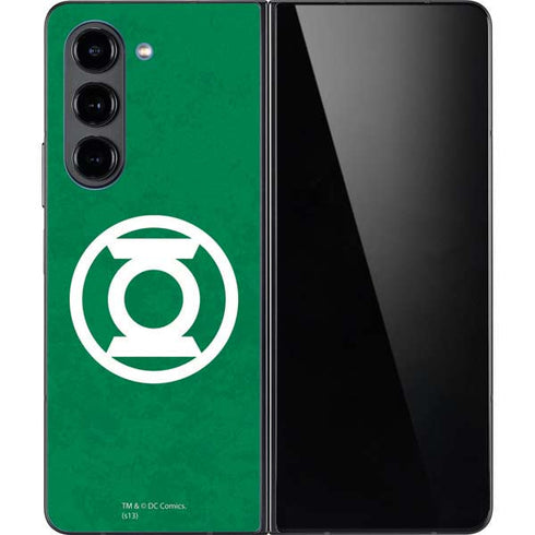 DC Comics Green Lantern Original Logo Galaxy Z Fold5 5G Skin