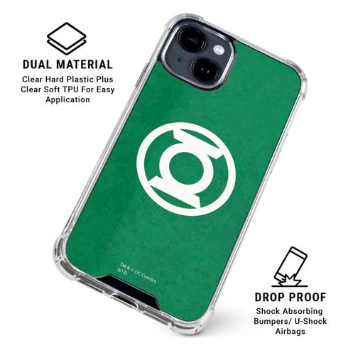 DC Comics Green Lantern Original Logo iPhone 15 Clear Case