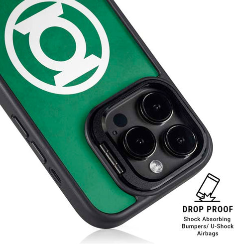DC Comics Green Lantern Original Logo iPhone 15 Pro Kickstand Case