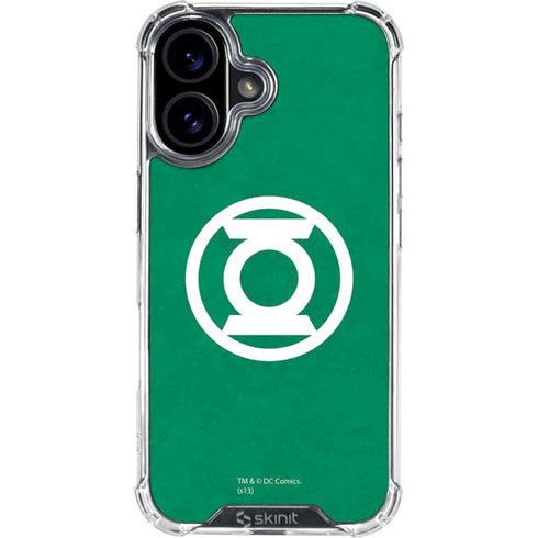DC Comics Green Lantern Original Logo iPhone 16 Plus Clear Case