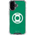 DC Comics Green Lantern Original Logo iPhone 16 Plus Clear Case