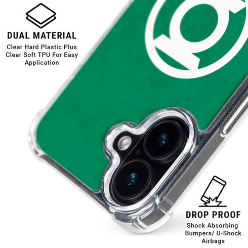 DC Comics Green Lantern Original Logo iPhone 16 Plus MagSafe Case