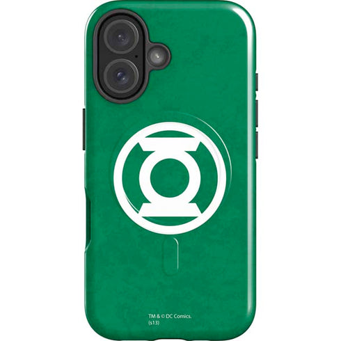 DC Comics Green Lantern Original Logo iPhone 16 Plus Magsafe Impact Case