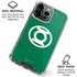 DC Comics Green Lantern Original Logo iPhone 16 Pro Clear Case