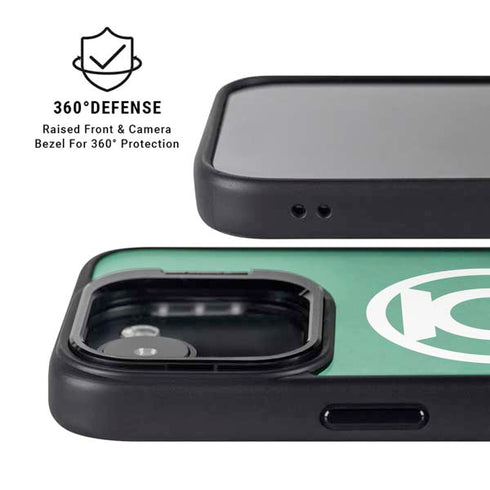 DC Comics Green Lantern Original Logo iPhone 16e Kickstand Case