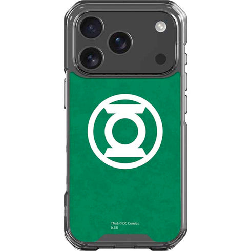 DC Comics Green Lantern Original Logo iPhone 17 Pro Clear Case