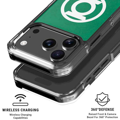 DC Comics Green Lantern Original Logo iPhone 17 Pro Clear Case