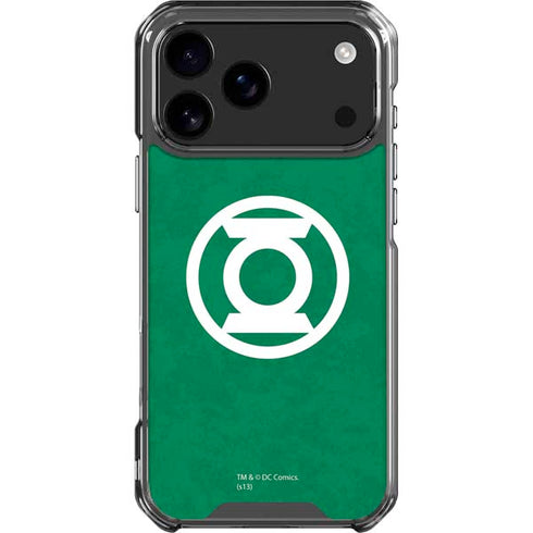 DC Comics Green Lantern Original Logo iPhone 17 Pro Max Clear Case
