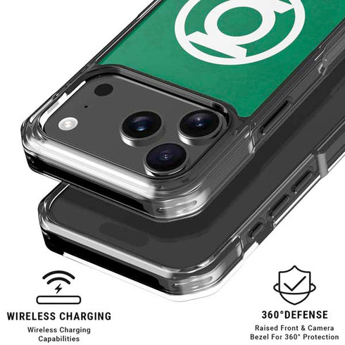 DC Comics Green Lantern Original Logo iPhone 17 Pro Max Clear Case