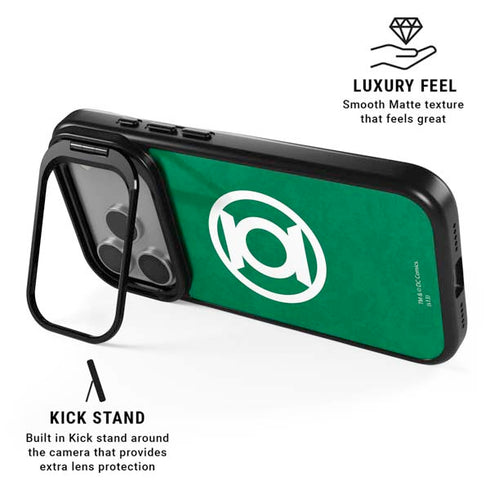 DC Comics Green Lantern Original Logo iPhone 17 Pro Max Kickstand Case