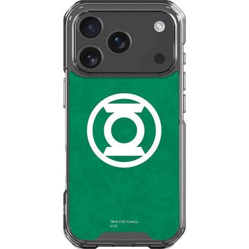 DC Comics Green Lantern Original Logo iPhone 18 Pro Clear Case