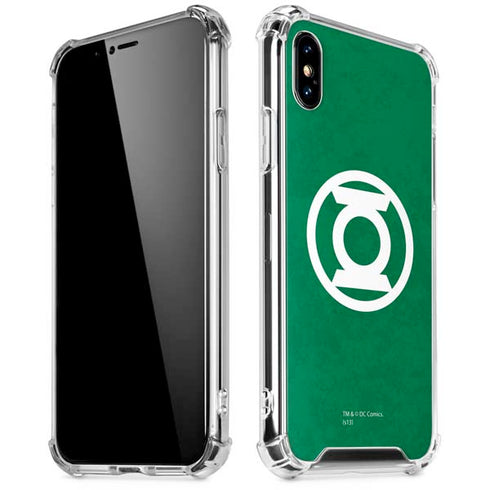 DC Comics Green Lantern Original Logo iPhone X/XS Clear Case