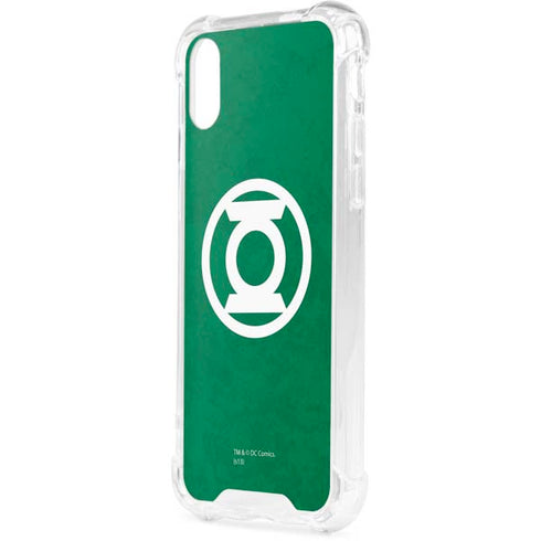 DC Comics Green Lantern Original Logo iPhone XS Clear Case