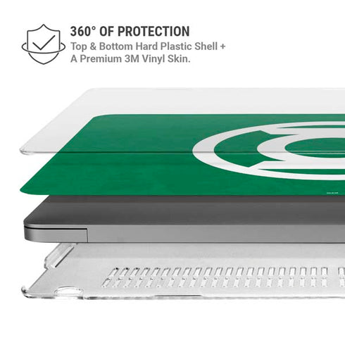 DC Comics Green Lantern Original Logo MacBook Pro 14in (2021-24) Case plus Skin