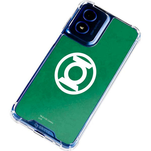 DC Comics Green Lantern Original Logo Moto G Play 4G (2024) Clear Case