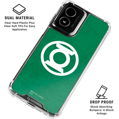 DC Comics Green Lantern Original Logo Moto G Power 5G (2024) Clear Case