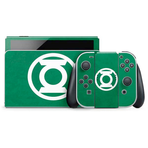 DC Comics Green Lantern Original Logo Nintendo Skins