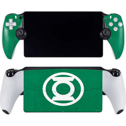 DC Comics Green Lantern Original Logo PlayStation Portal Remote Player Skin