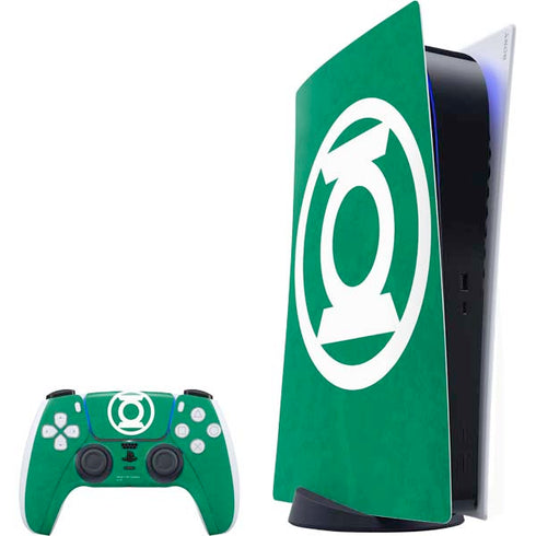 DC Comics Green Lantern Original Logo PlayStation PS5 Skins