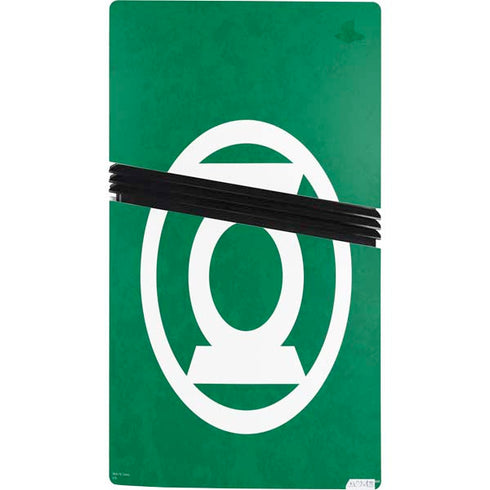 DC Comics Green Lantern Original Logo PS5 Pro Bundle Skin