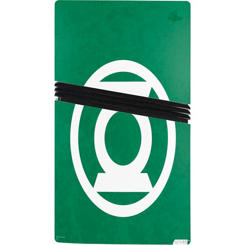 DC Comics Green Lantern Original Logo PS5 Pro Console Skin