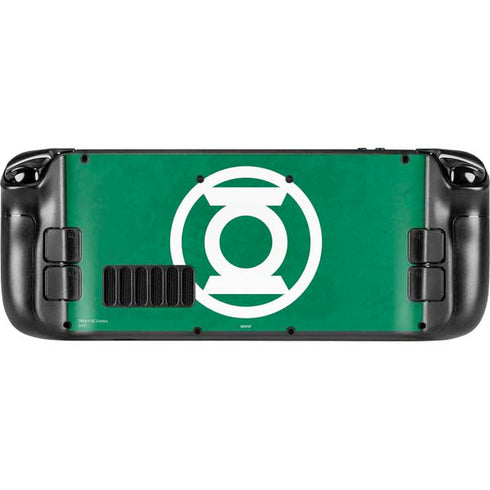 DC Comics Green Lantern Original Logo Steam Deck Handheld Gaming Computer OLED Skin