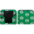 DC Comics Green Lantern Logo Pattern Nintendo Skins