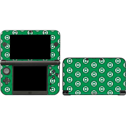 DC Comics Green Lantern Logo Pattern Nintendo Skins