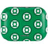 DC Comics Green Lantern Logo Pattern Amazon Echo Buds Skin