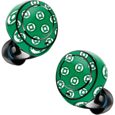 DC Comics Green Lantern Logo Pattern Amazon Echo Buds Skin
