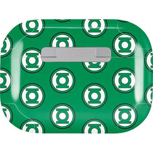 DC Comics Green Lantern Logo Pattern Apple AirPods Pro Skin