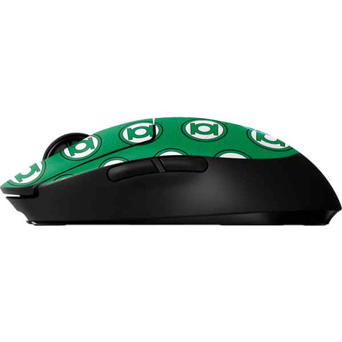 DC Comics Green Lantern Logo Pattern G Pro Wireless Gaming Mouse Skin
